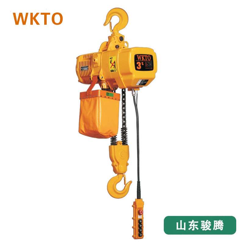 供应0.5吨-5吨运行式链条葫芦WKTO挂钩式环链葫芦可带跑车倒链