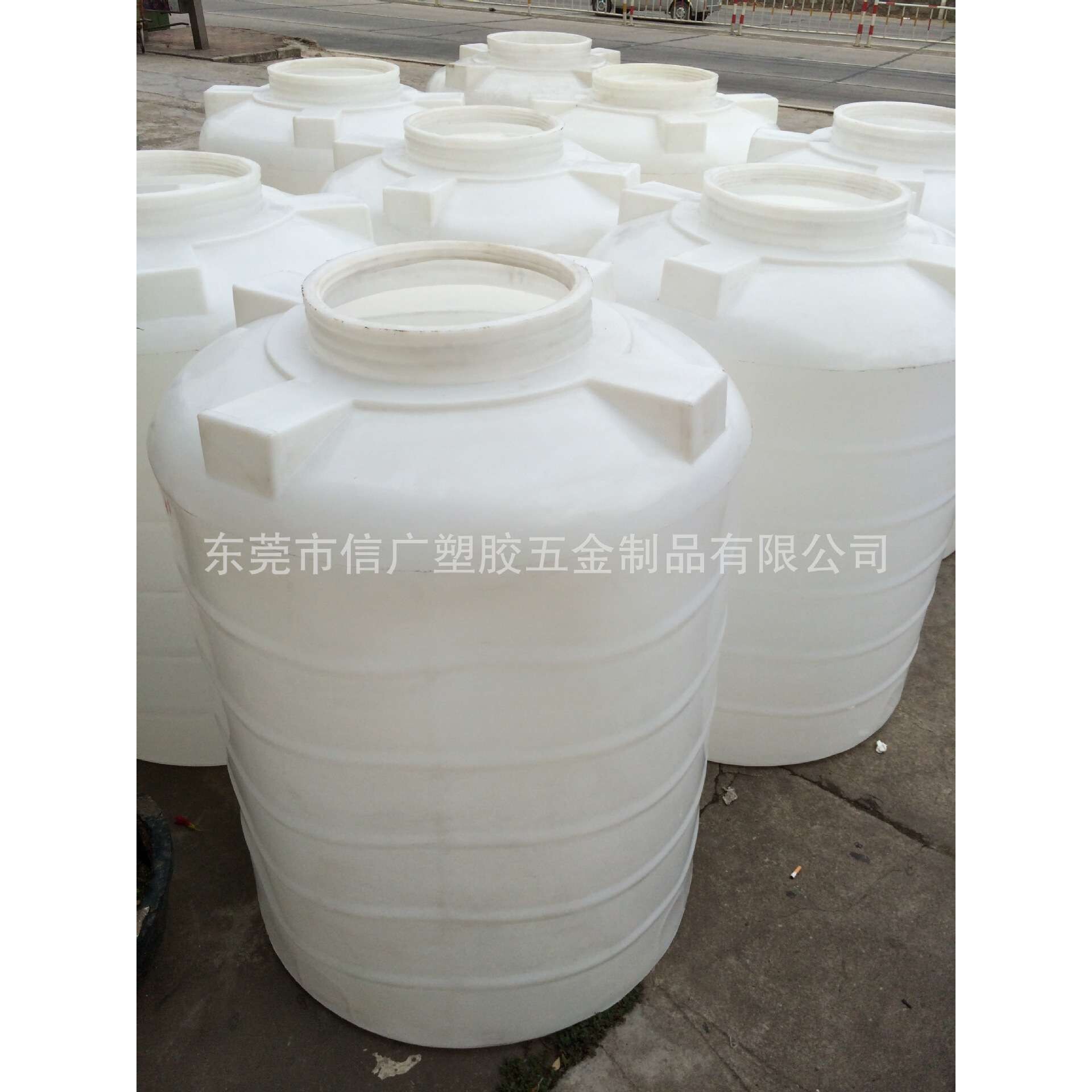 塑胶摔不烂加厚水塔 卧式2000升/锥底5000L/立式1吨原料罐储水桶