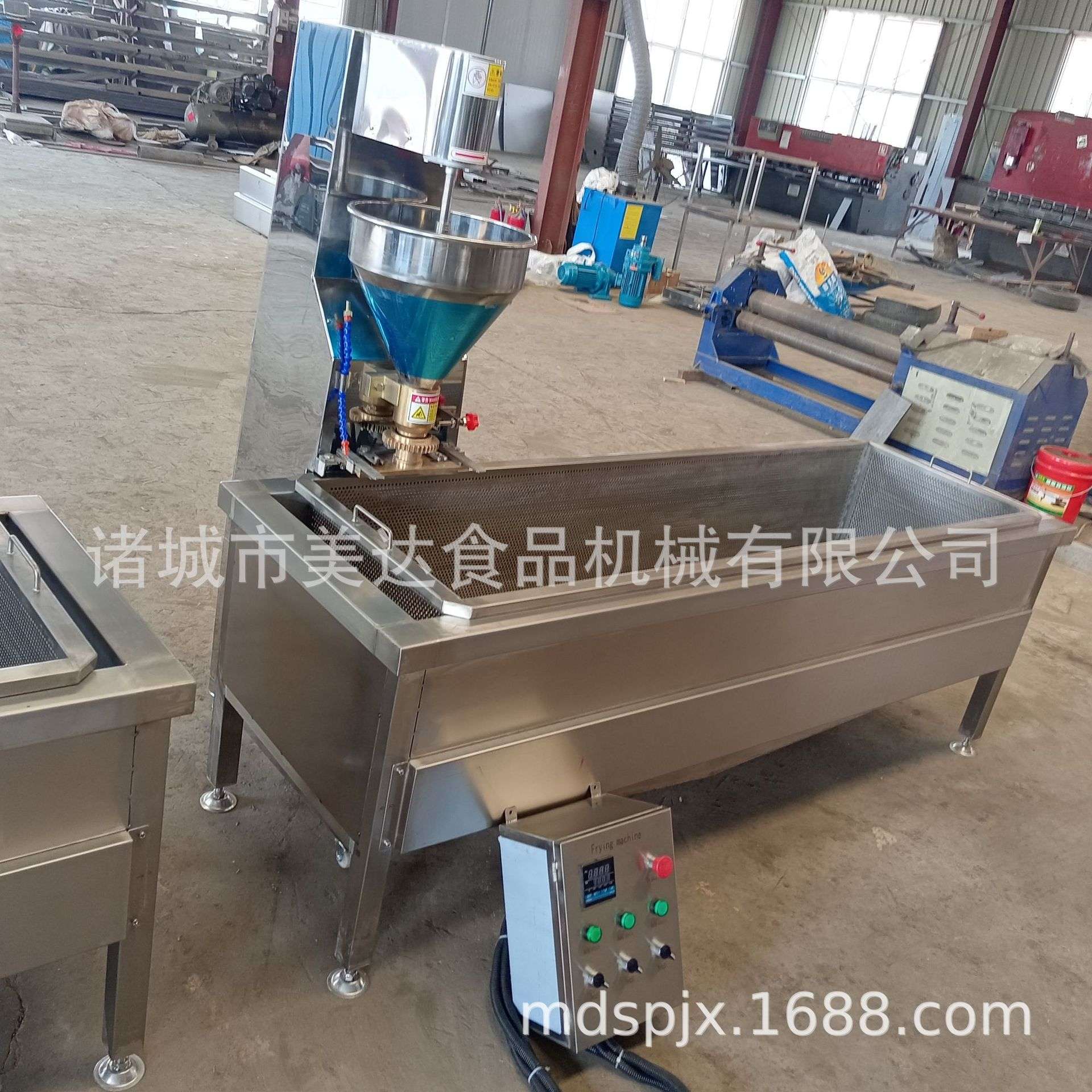 小型油炸丸子机 香菇肉丸成型机丸子制作机 全套鱼肉丸加工设备