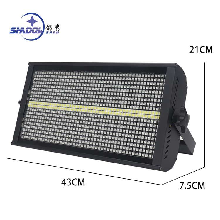 LED960颗八段频闪灯三合一彩光频闪舞台演出酒吧灯光8+8跑马效果