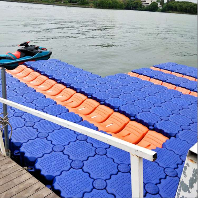 水上浮台 聚乙烯浮箱 水上观光浮桥拼凑塑料浮筒 游艇码头泊位