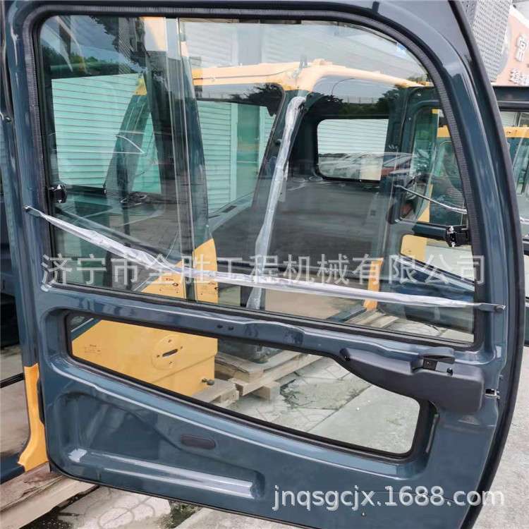 SY55 60 70挖掘机挡风玻璃 大臂推拉门全车玻璃 驾驶室总成