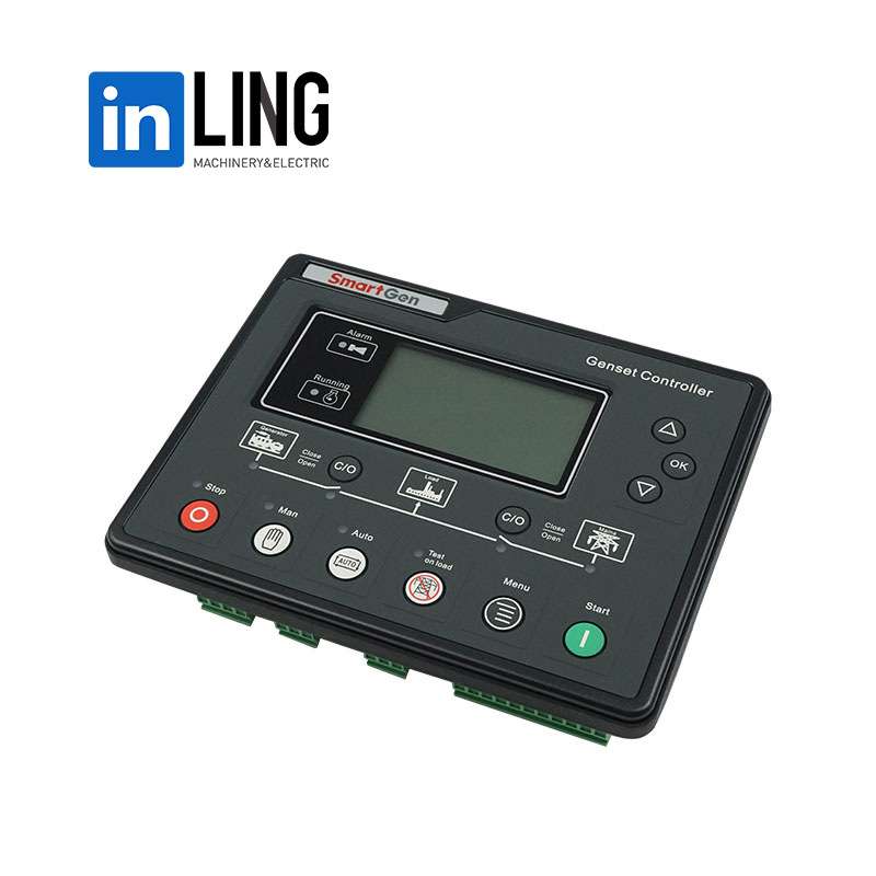 自启动控制器 HGM6120U2C 柴油发电机组自动检测保护控制屏面板