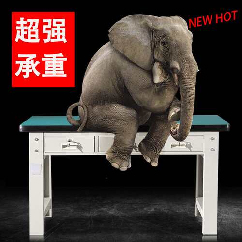 艺佳重型防静电工作台钳工操作多功能维修桌不锈钢流水线车间桌子