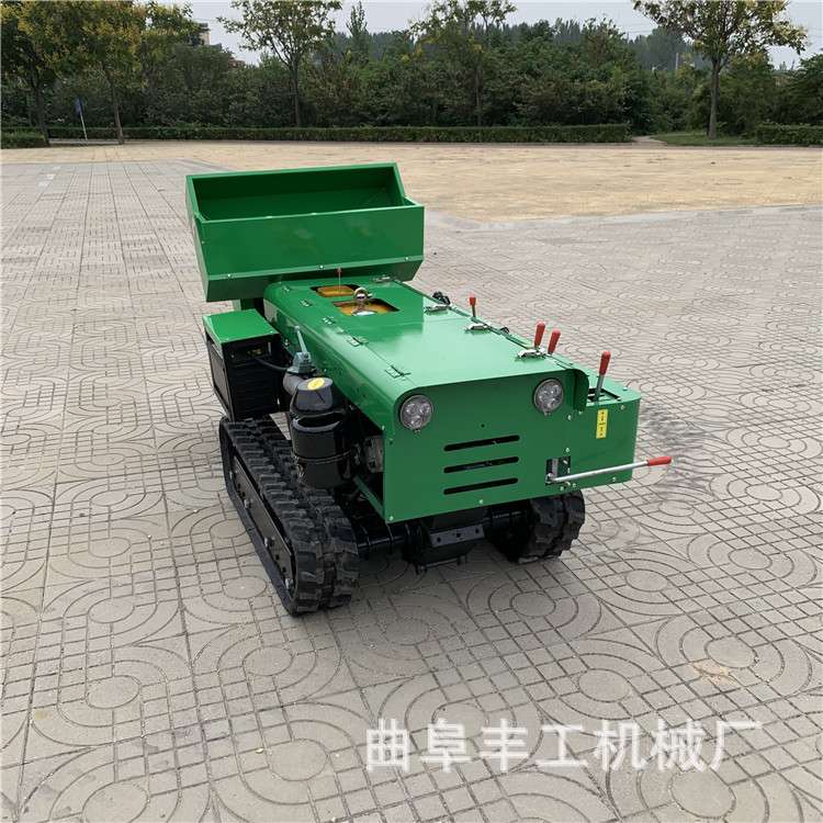 葡萄开沟施肥机 多功能小型履带微耕机 果园大棚履带旋耕机