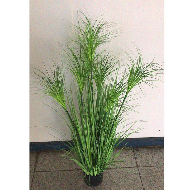 工厂店订货仿真芦苇盆栽洋葱草纯草装饰走道婚庆拍摄道具水竹盆栽