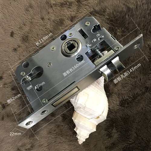 欧式红古铜执手锁具 室内卧室静音耐用型房间木门锁面板孔距165mm