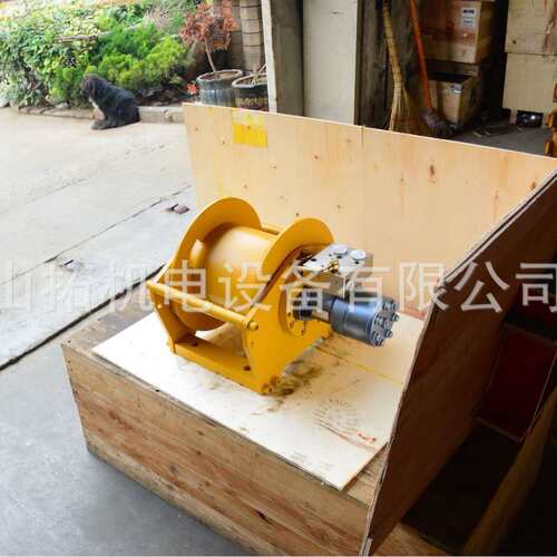 液压绞车卷扬机1-3吨牵引拖拽船用起重提升机吊车马达绞盘机出CSS