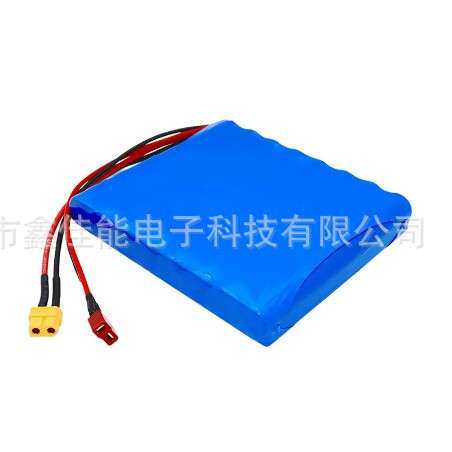 60V 3Ah 16S1P电池组18650B 3mAh带BMS的可充电电池，用于自