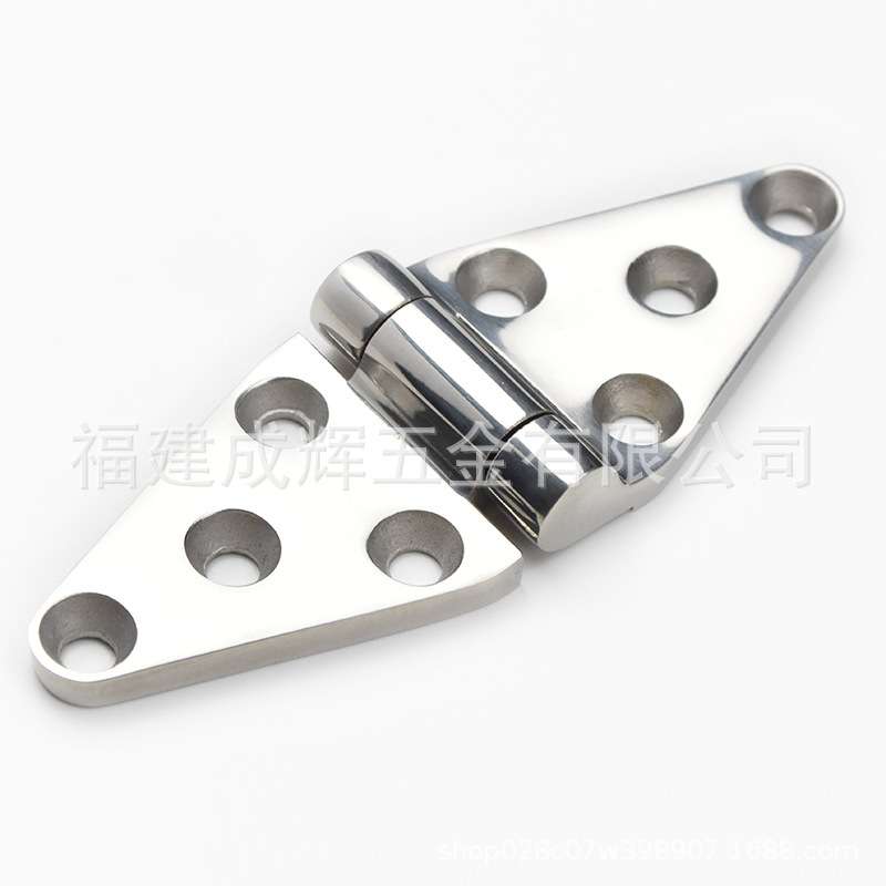 不锈钢旗形铰链不锈钢平面铰链重型平面铰链冷冻库冷藏厨房铰链
