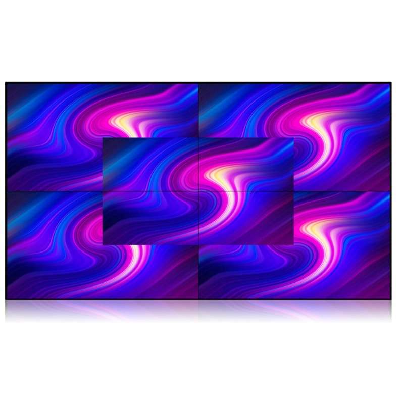 液晶拼接屏超窄边电视墙公司会议3d大屏幕46寸55寸高清LCD显示屏