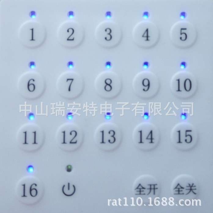 8/16路灯光远程网络控制器按键远程控制开关IP网络继电器操作面板