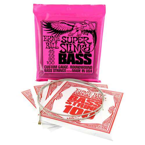 Ernie Ball 电贝司弦 EB弦 贝斯四弦2831 2832 2833 2834五弦2833