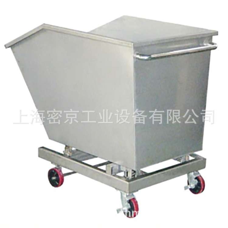 厂家 铁屑垃圾车车间铁屑车叉车翻斗箱推车