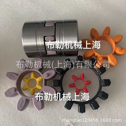 梅花联轴器弹性体ROPLEX缓冲垫GS38减震胶圈/软连结8角对轮圈红色