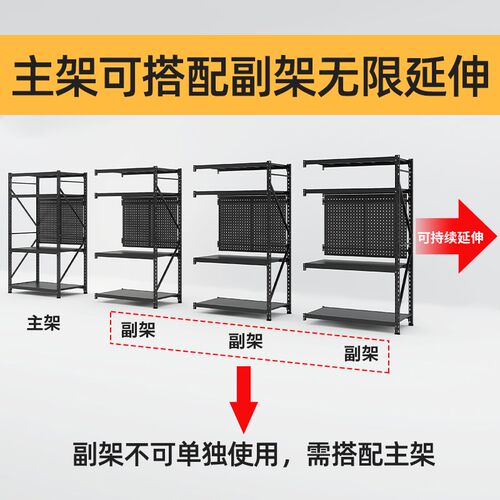 洞洞板货架露营装备置物架落地多层地下室阳台五金工具收纳架子