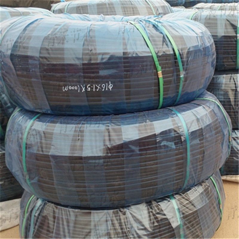 PE黑管塑料管 4分6分1寸管材盘管微喷滴灌专用主管灌溉给水管输水