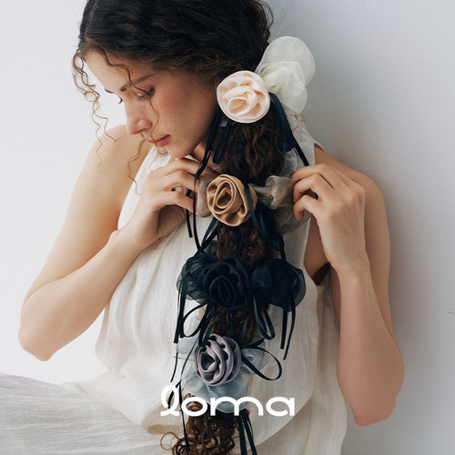 LOMA玫瑰故事欧根波沙大肠发圈
