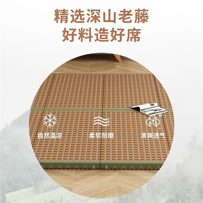 折叠榻榻米垫子订制打地铺专用午睡神器日式踏踏米床垫子椰棕地垫
