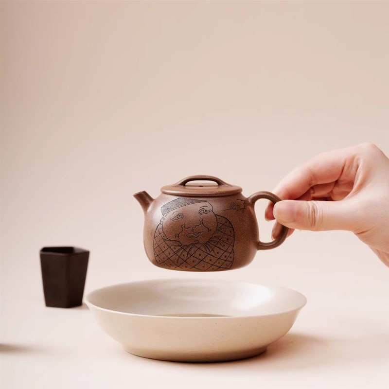 一条新派紫砂【儒瓢】手工紫砂壶宜兴高工
