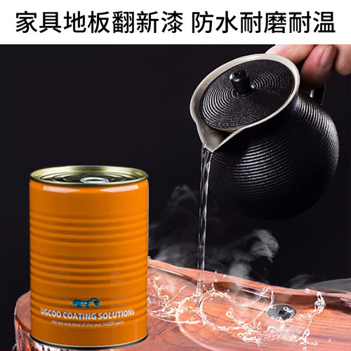 掘优高硬度PU水性透明地板漆 家具地板翻新漆防水耐磨耐温聚酯漆
