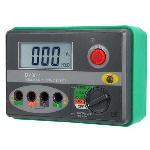 DUOYI DY30-1 Digital Insulation Resistance Tester Meter 2000