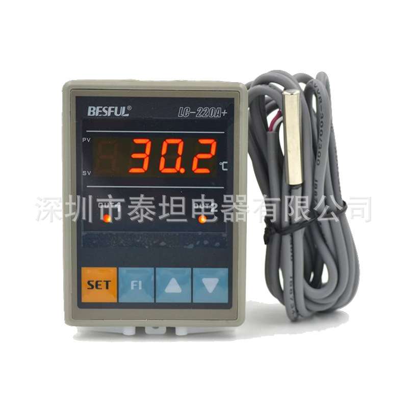 碧河BESFUL  LC-220A+ 太阳能水温两路输出 微电脑双路温度控制器