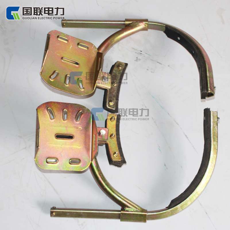 国联电力厂家 加厚登杆爬树水泥杆电工爬电线杆登高安全脚扣
