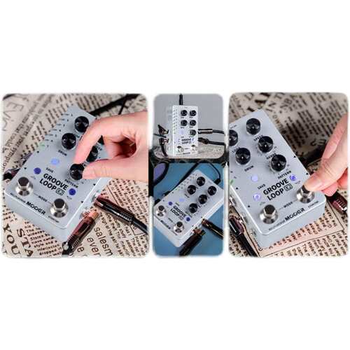 MOOER 魔耳Groove loop X2电吉他单块效果器鼓机乐句循环自动对齐