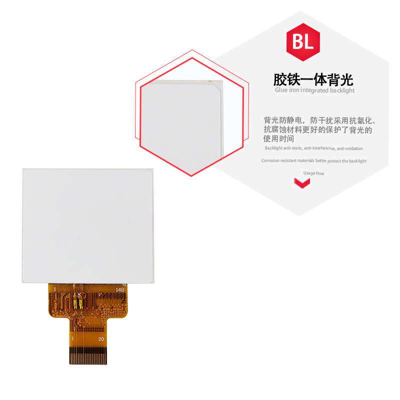 1.5寸液晶显示屏TFT 320*240 MCU接口连接器电子表触摸屏 lcd模组