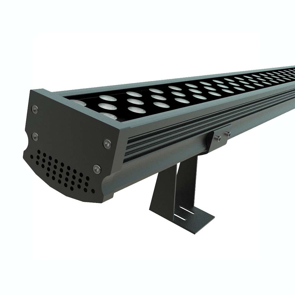 LED亮化工程大瓦数洗墙灯84瓦单色DMX512RGBW桥梁墙壁婚庆轮廓灯