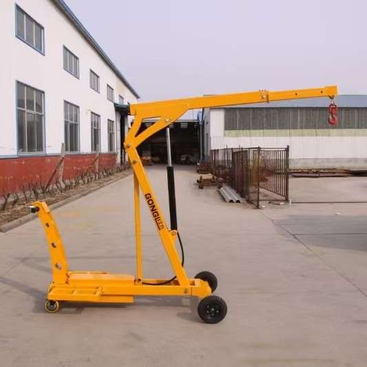 电动移动折叠小吊机家用小型液压起重微型升降机简易折臂提升机
