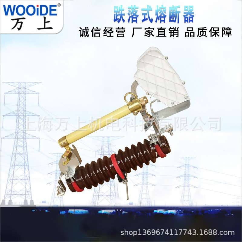 10kv高压跌落式熔断器户外RW11-12/200A保险熔丝令克开关NCX
