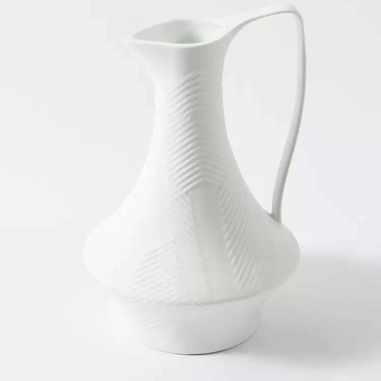 冷水壶插花器摆件创意陶瓷花瓶摆件客厅玄关摆设花瓶家居装饰品