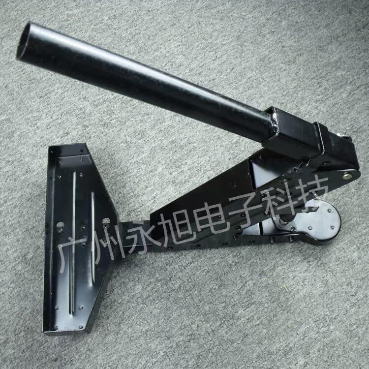 手动万向轮打扣机广告布喷绘无环打扣机X展架条幅单环压扣机