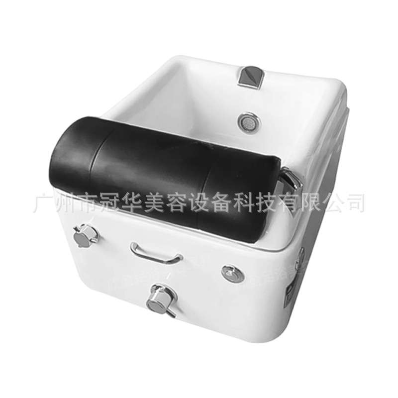 亚克力商用沐足浴盆洗脚盆美甲店修甲足疗桶水疗按摩陶瓷泡脚池缸