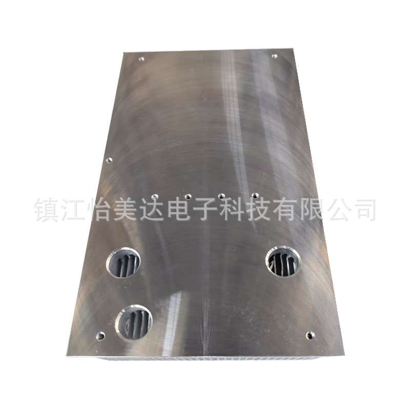 CPU液冷散热器小型储能光伏电源铲片型材散热器铝合金插片散热器