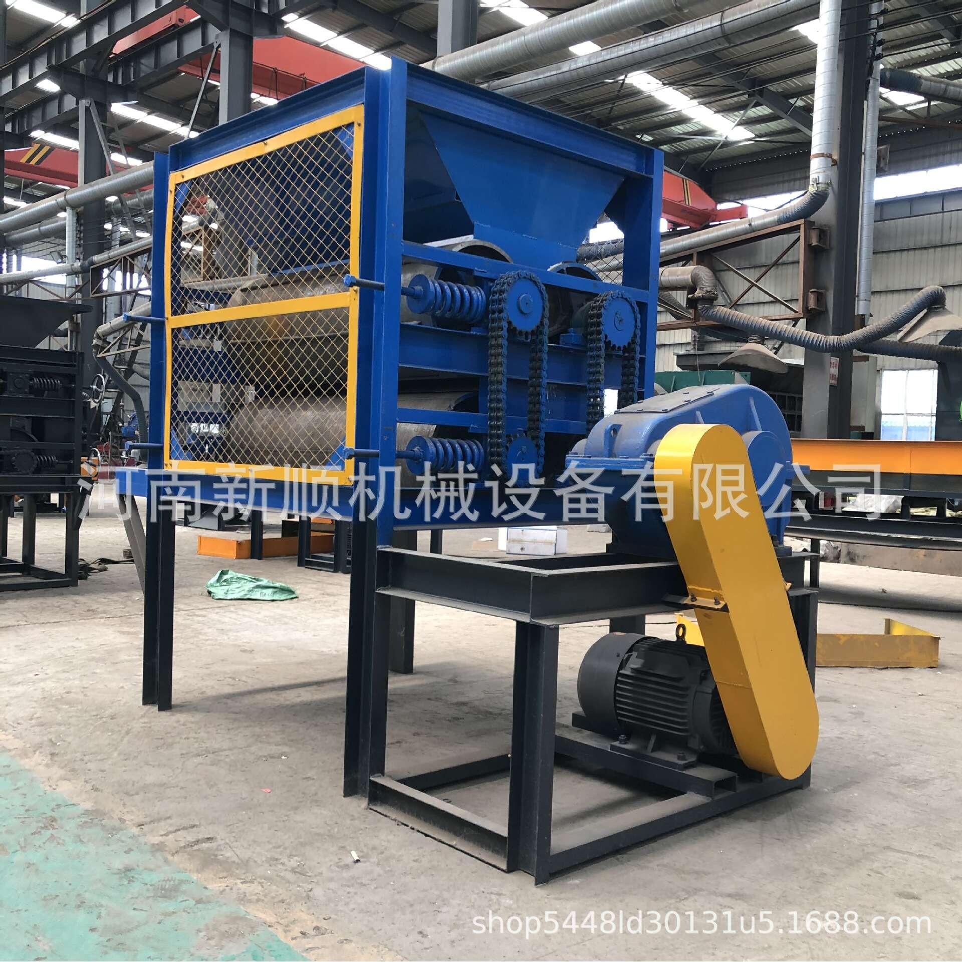 小型400压片设备 1000塑料瓶挤扁机 车载式易拉罐压扁机