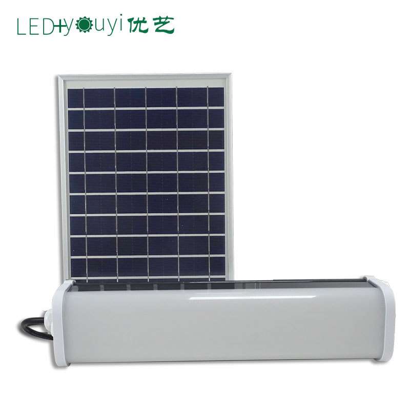 太阳能三防灯户外防水灯管新能源线条照明灯