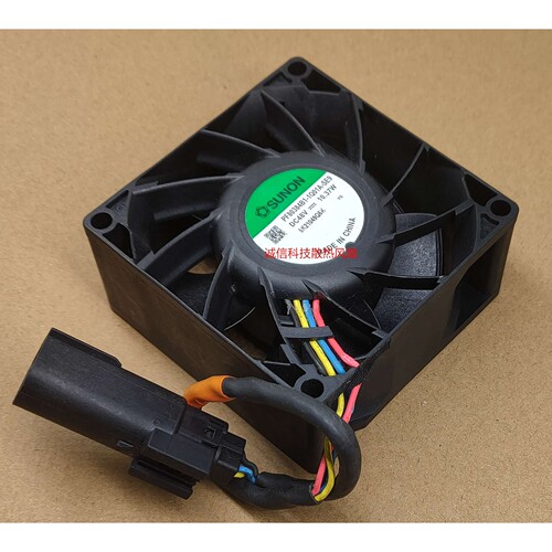 原装建准 48V PF80384B1-1Q01A-SE9 10.37W 8038车载防水散热风扇