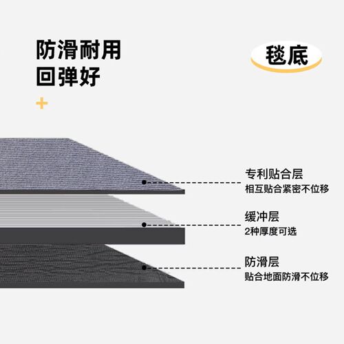 CCF 地毯毯底防滑减震(2种厚度可选 请搭配毯面使用)
