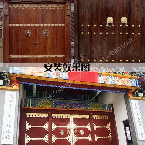 中式纯铜大门铜钉门钉古建寺庙院门装饰钉仿古木门宫门铜泡钉圆钉