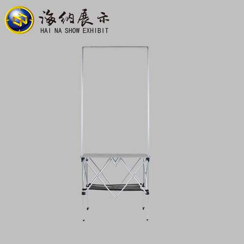 Alloy folding display stand, exhibition booth, advertising