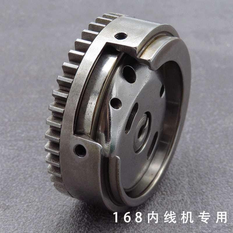 168梭床银马款内线机配件锁子旋缩勾线器 工业缝纫机零件摆梭大斧