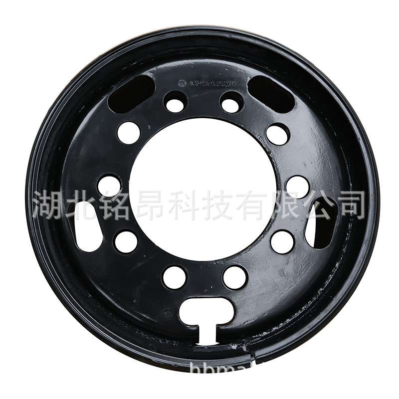 东风EQ2102车轮钢圈8.5-20车轮3101A-011-B越野车配件轮毂带档圈