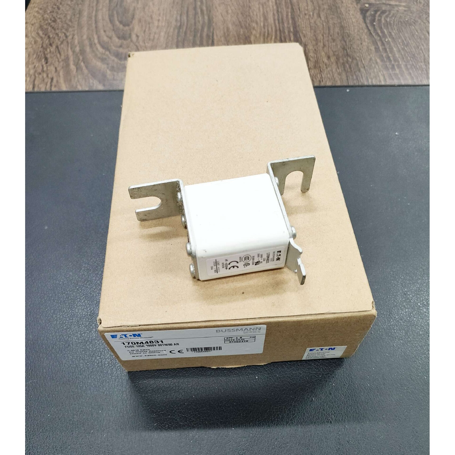170M4831快速熔断器 1000V 125A 巴斯曼BUSSMANN快速熔断器