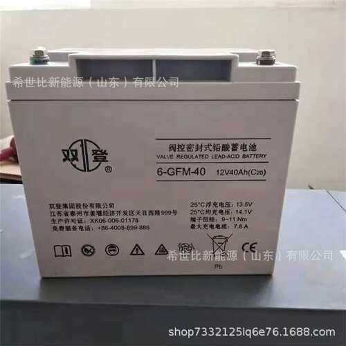 双登蓄电池12V4OPZV80胶体蓄电池12V80AH太阳能储能免维护直流屏