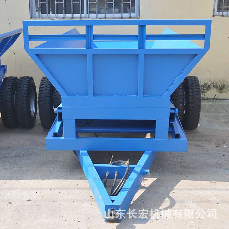 拖拉机拉货斗子自卸车斗后斗多功能自卸箱板拖车