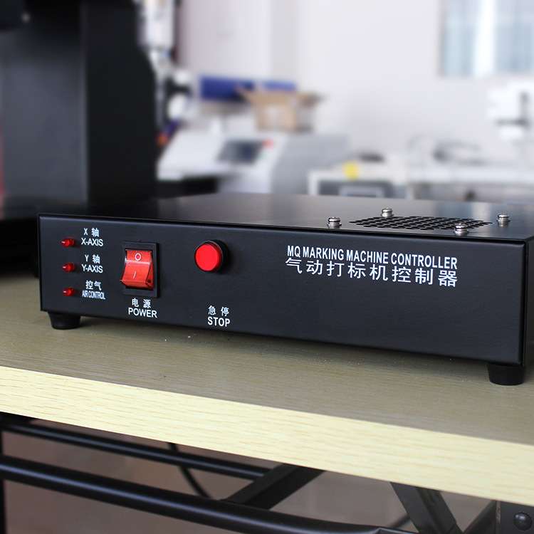 广州码清气动打标机汽车配件金属轴承电动刻字车架号打码雕刻机器
