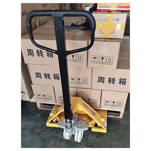 手动液压叉车搬运车2吨3吨5T550/685mm手推车油压升降托盘车地牛